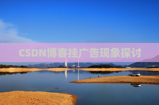 CSDN博客挂广告现象探讨